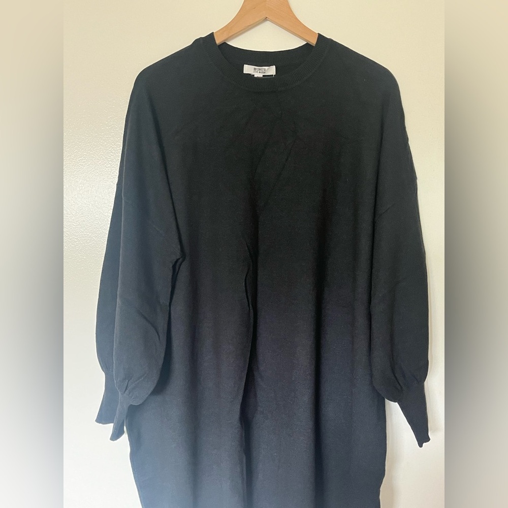 BB Dakota black sweater dress